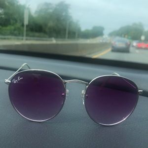 Purple ray bans